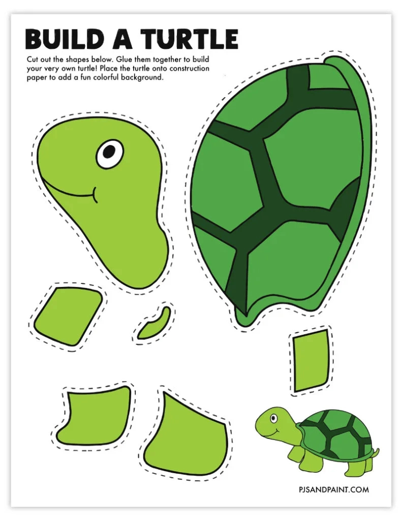 109 Free Printable &amp;quot;Build Your Own&amp;quot; Crafts - Pjs And Paint inside Cut Out Free Printable Craft Templates