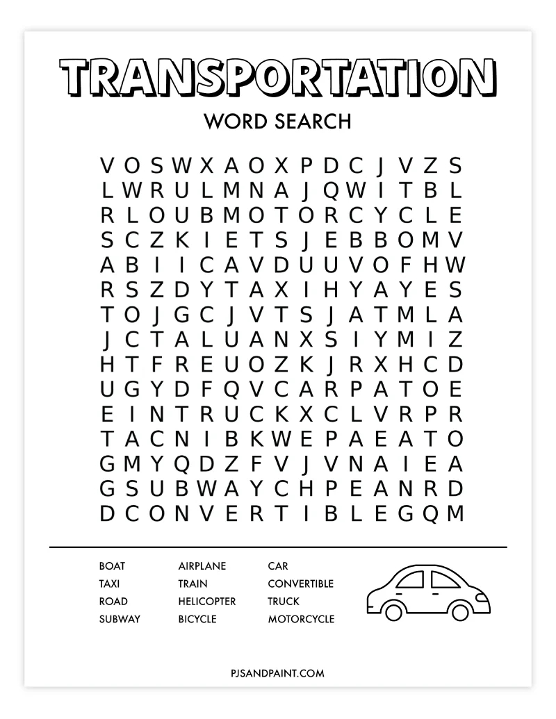 23 Free Printable Word Searches - Pjs And Paint with Printable Word Search For Adults