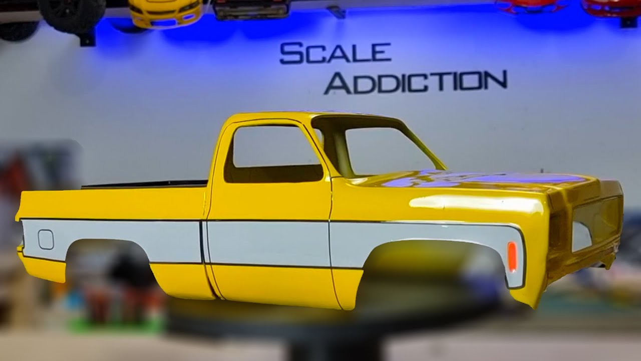 3D Printed Chevy Blazer K5 For Scx10 Chassis Part 2/ How To 3D Print Rc Car Body/ Painting Rc Body inside 3d Printable Rc Car Body