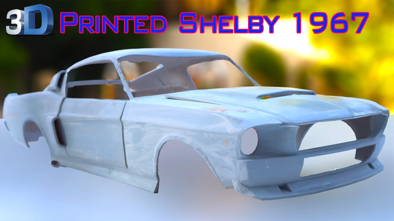 3D Printing 10Th Scale Shelby 1967Part1/How To 3D Print Rc Car Body/Painting Rc Body/Scale Addiction throughout 3D Printable Rc Car Body
