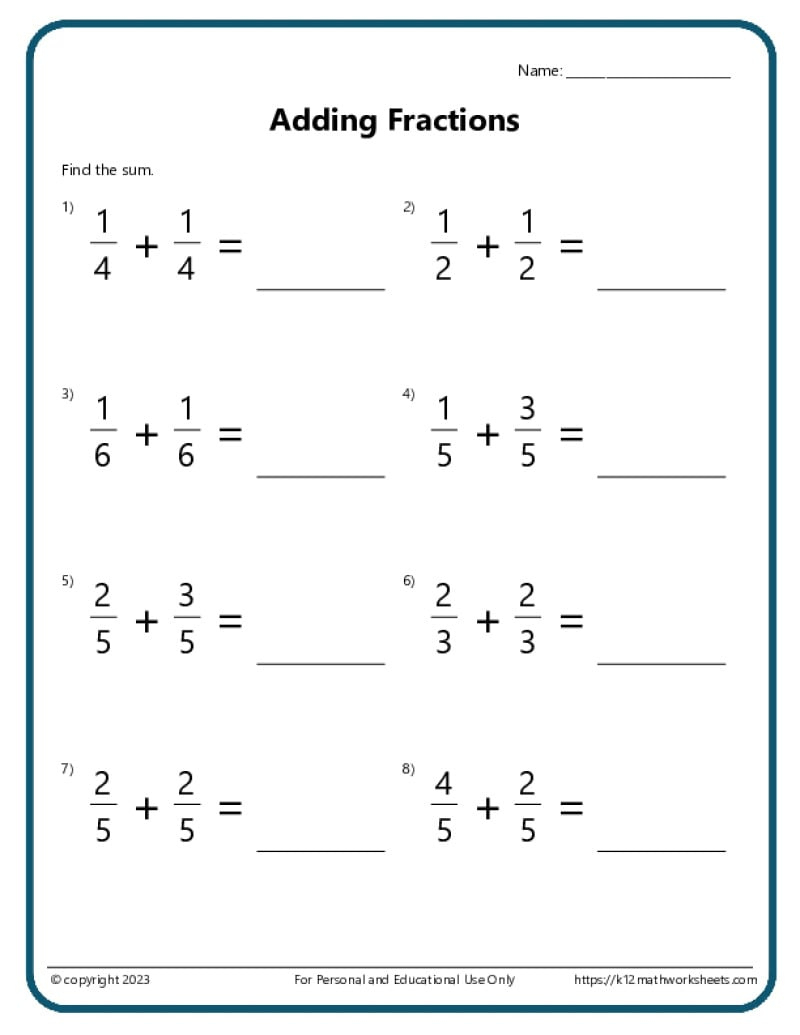 5Th Grade Math Worksheets with Free Printable Math Worksheets For 5Th Grade
