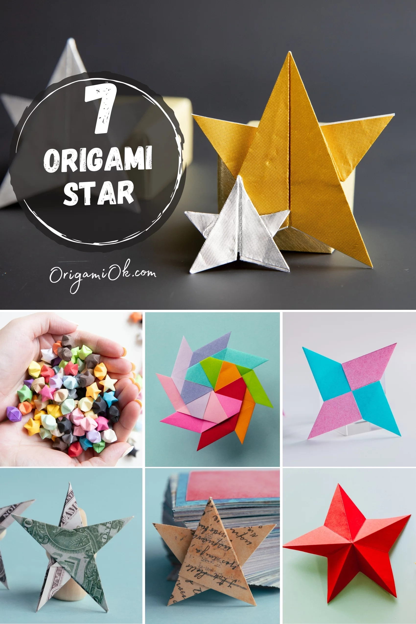 7 Easy Origami Star: Stepstep Instructions - Origami Ok with regard to Origami Lucky Star Instructions Printable