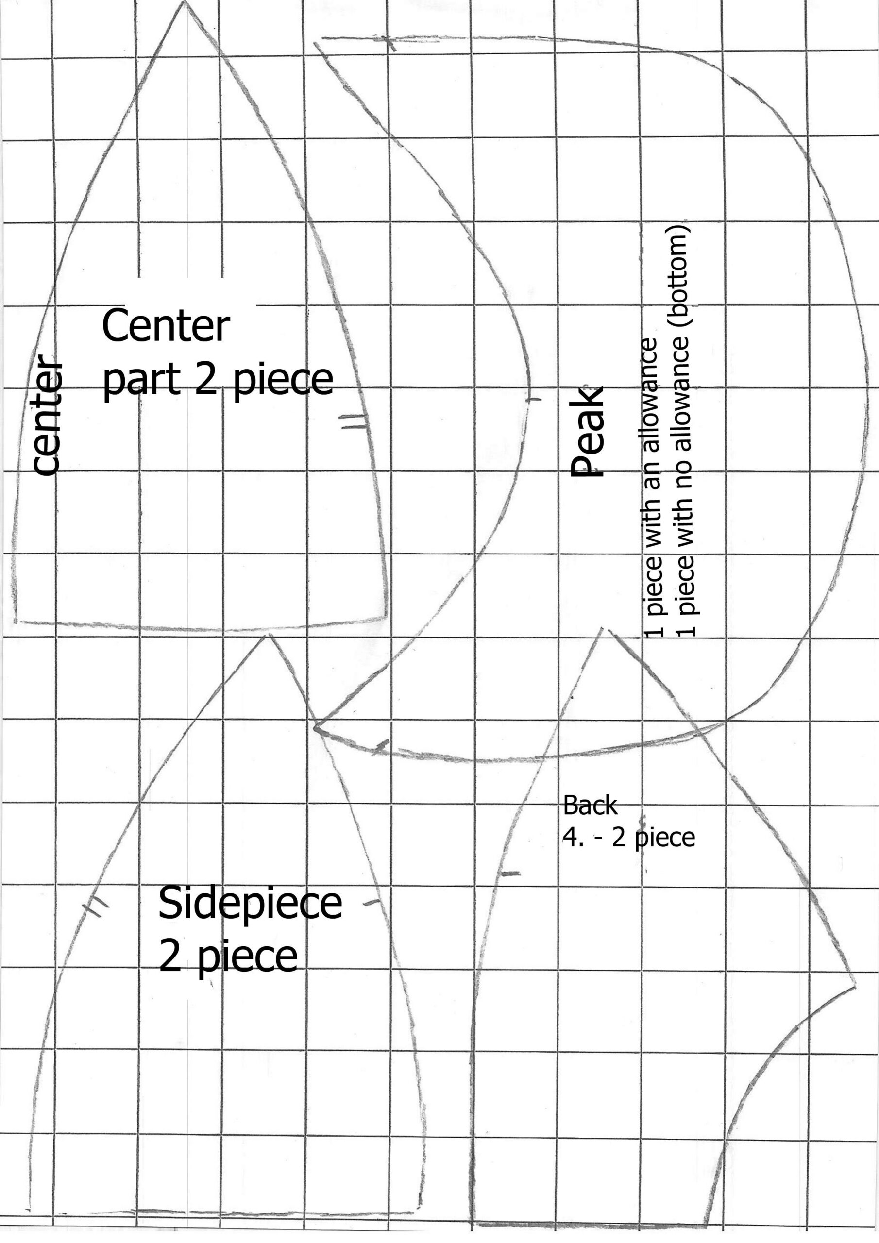 9 Cap Patterns Ideas | Cap Patterns, Welding Cap Pattern, Welder Cap in Pdf Printable Printable 6 Panel Welding Cap Pattern Free