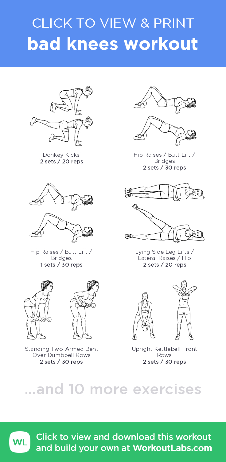 9 Knee Exercises-Ideen | Fitness, Knieschmerzen, Übungen with Printable Knee Strengthening Exercises
