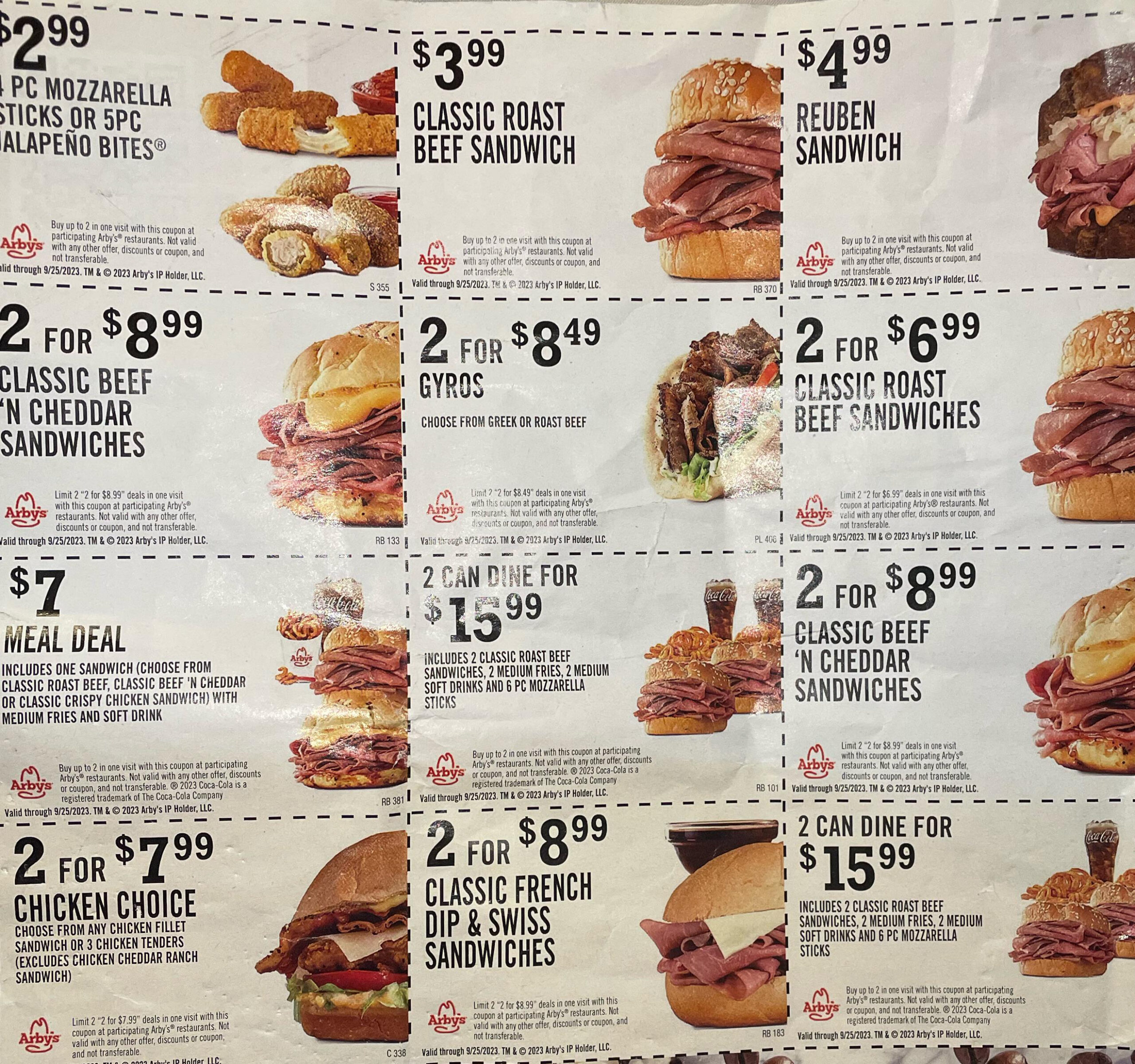 Arby'S Coupons : R/Freefood inside Printable Arby's Menu with Pictures and Prices