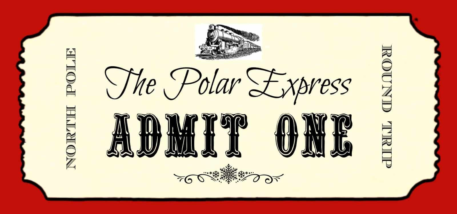 Best Free Polar Express Party Printables - Zena'S Suitcase throughout Printable Train Tickets For Polar Express