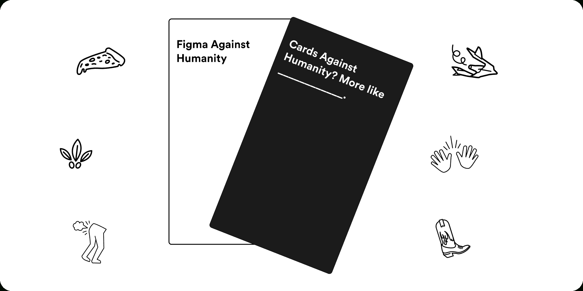 Cards Against Humanity Template (Unofficial) | Figma regarding Cards Against Humanity Printable Cards