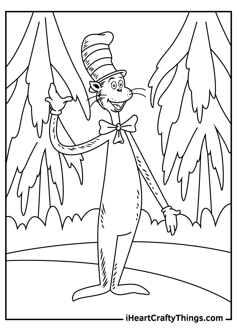 Cat In The Hat Coloring Pages (20+ Printables In Free Pdf) throughout Cat in the Hat Printable Pictures