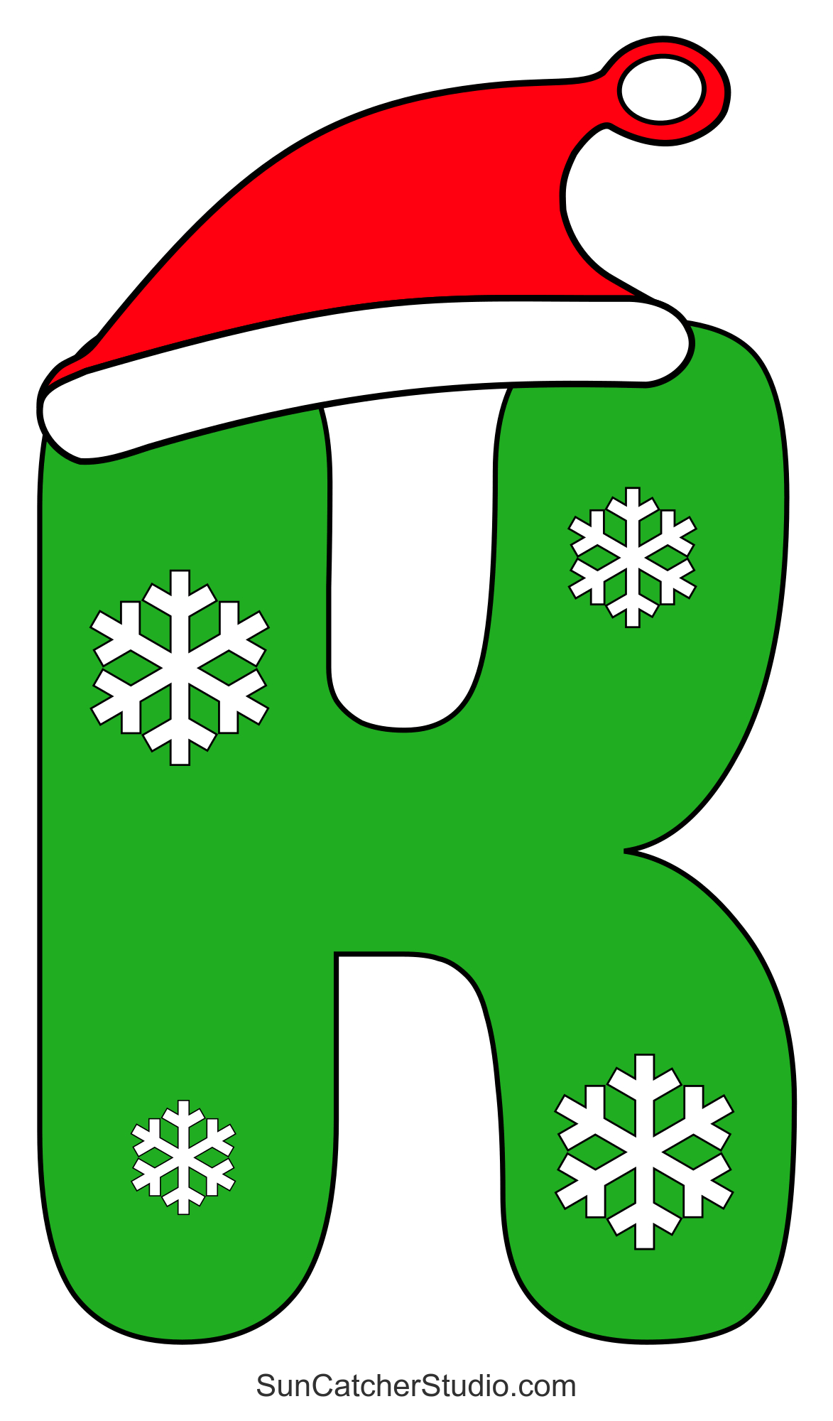 Christmas Font (Printable Alphabet Letters & Clipart) – Free within Printable Individual Christmas Alphabet Letters