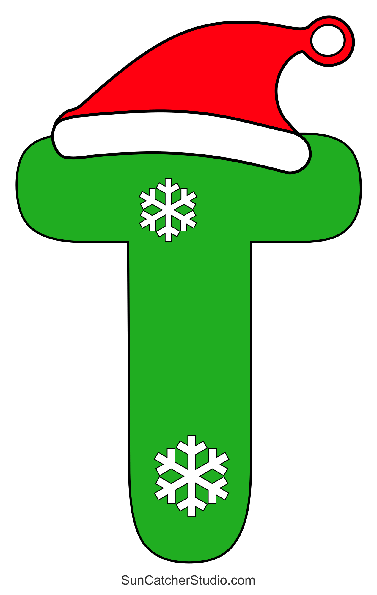 Christmas Font (Printable Alphabet Letters & Clipart) – Free within Printable Individual Christmas Alphabet Letters