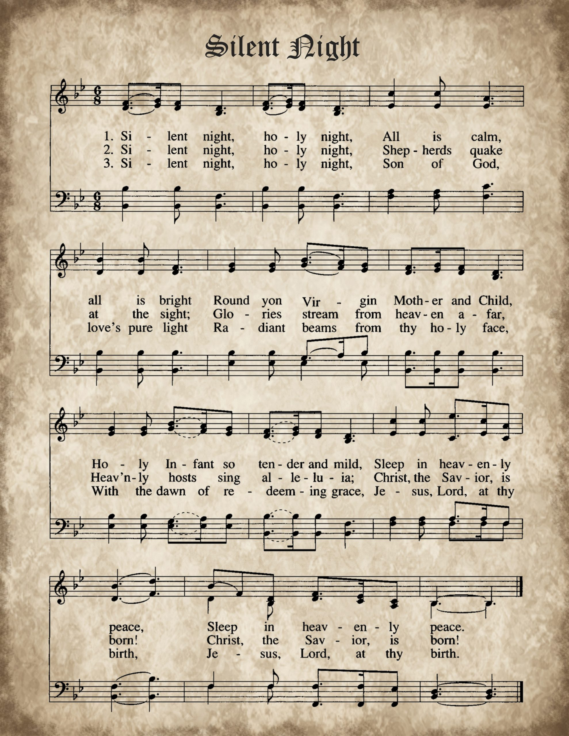 Christmas Music Pages - Loads Of Free Pages! - Knick Of Time with Old Free Printable Vintage Christmas Sheet Music