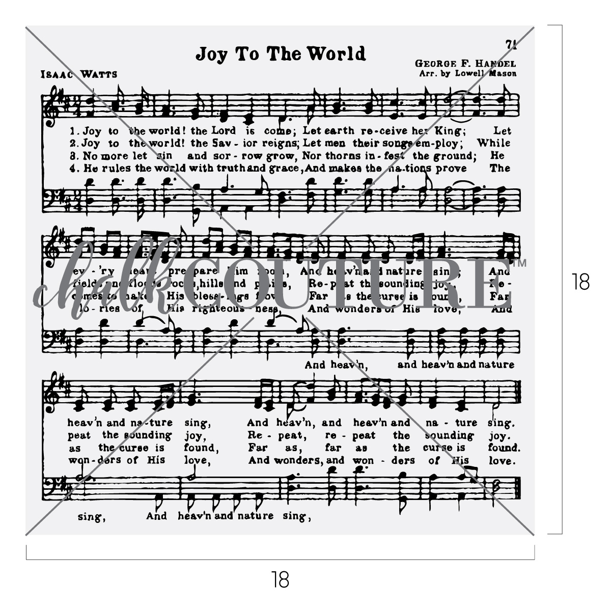 Christmas Music Printables: Joy To The World + More - Knick Of Time intended for Printable Lyrics Joy to the World