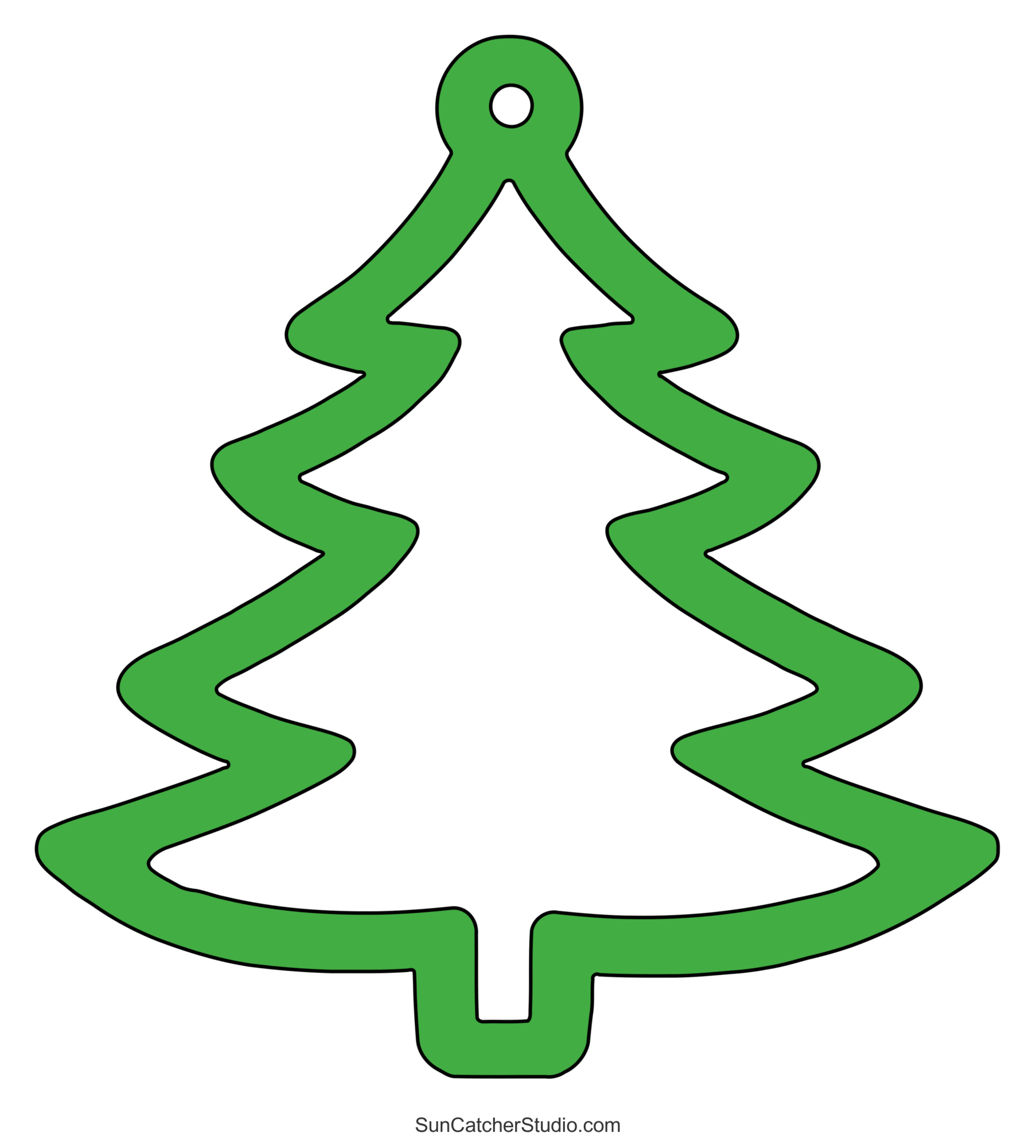 Christmas Tree Templates And Stencils (Free Printable Patterns throughout Full Page Printable Christmas Tree Template