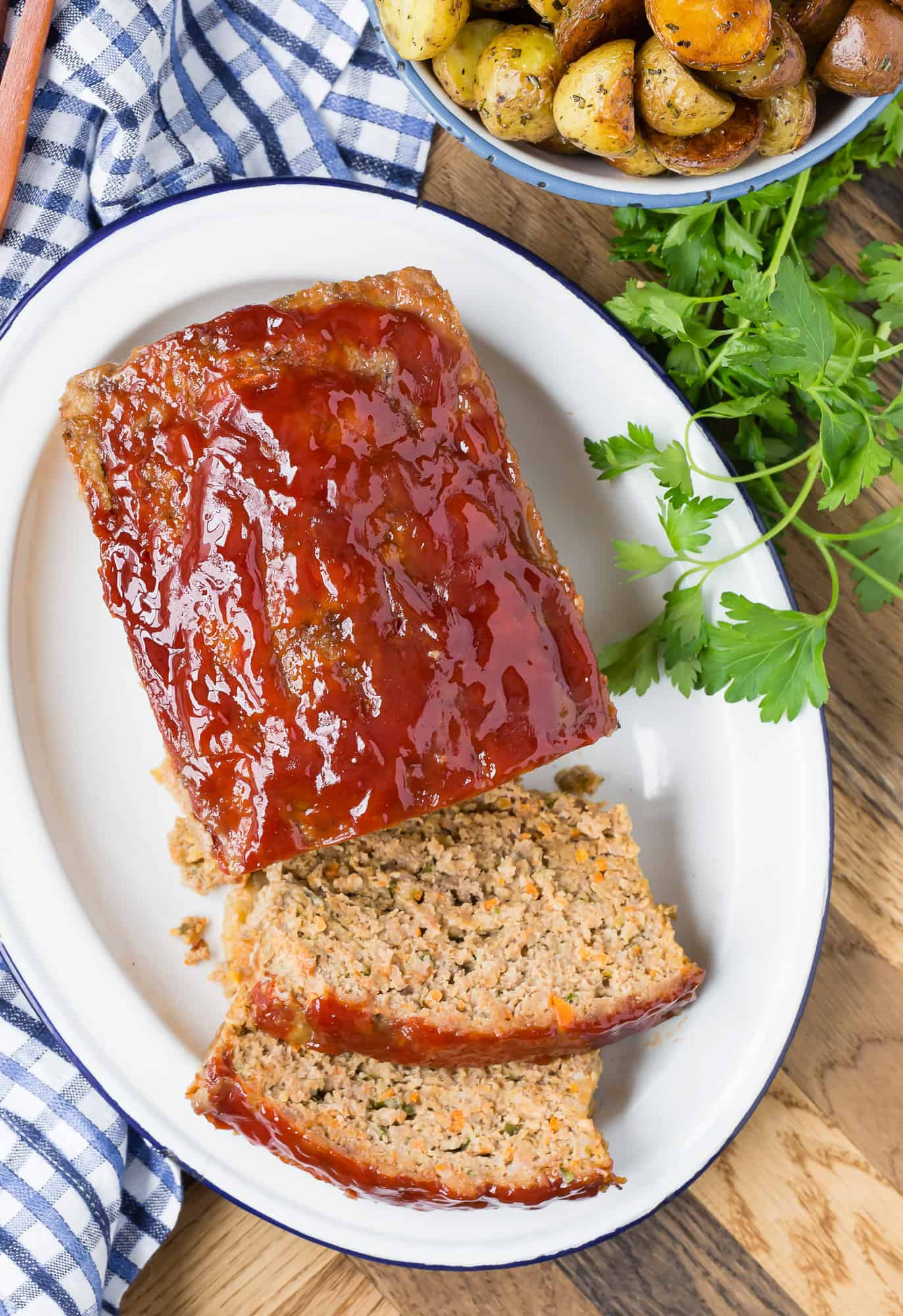 Classic Meatloaf Recipe throughout Rachel Cooks with Love Printable Recipes