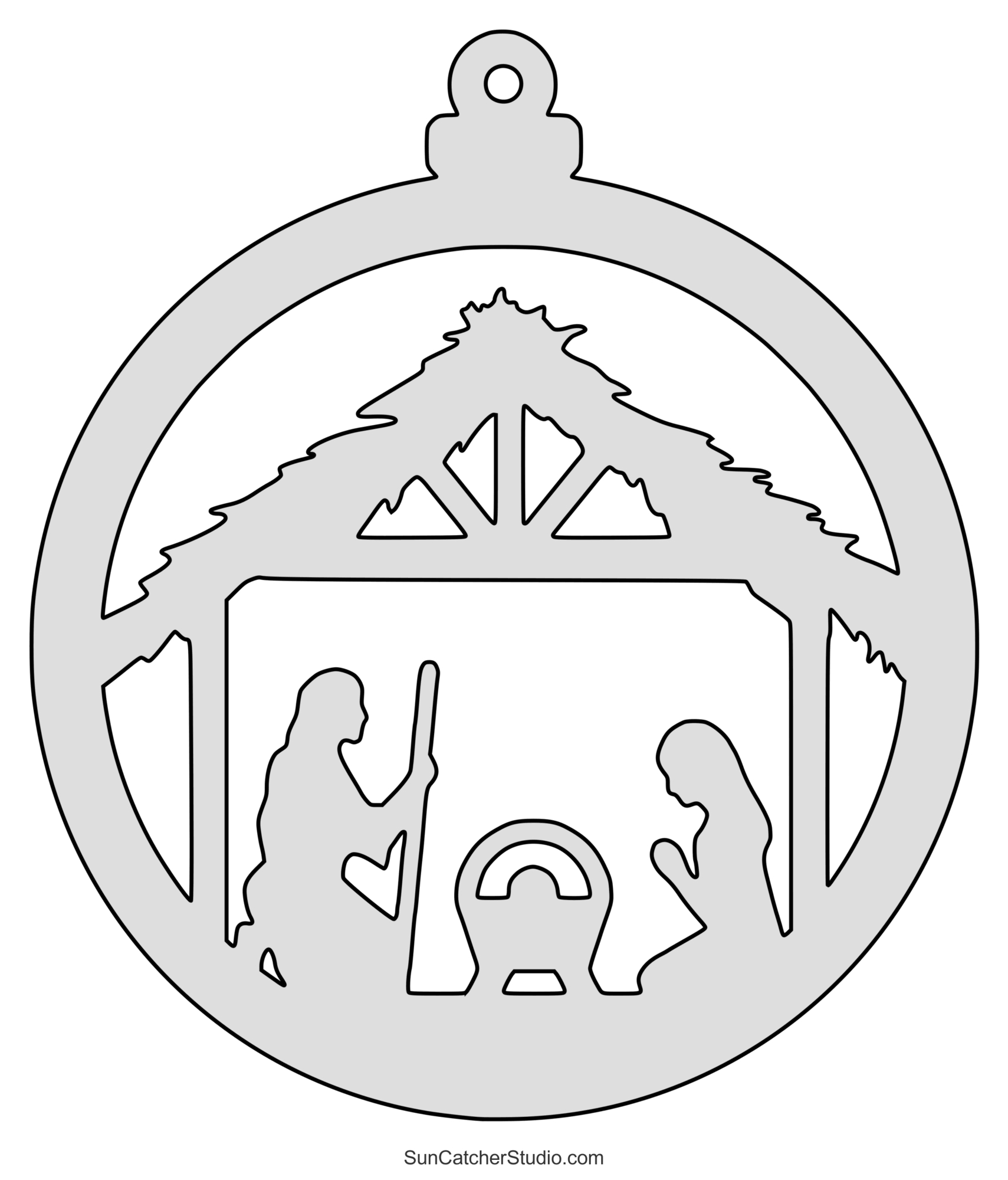 Diy Christmas Ornament Patterns, Templates, Stencils – Free with regard to Printable Scroll Saw Christmas Ornament Patterns