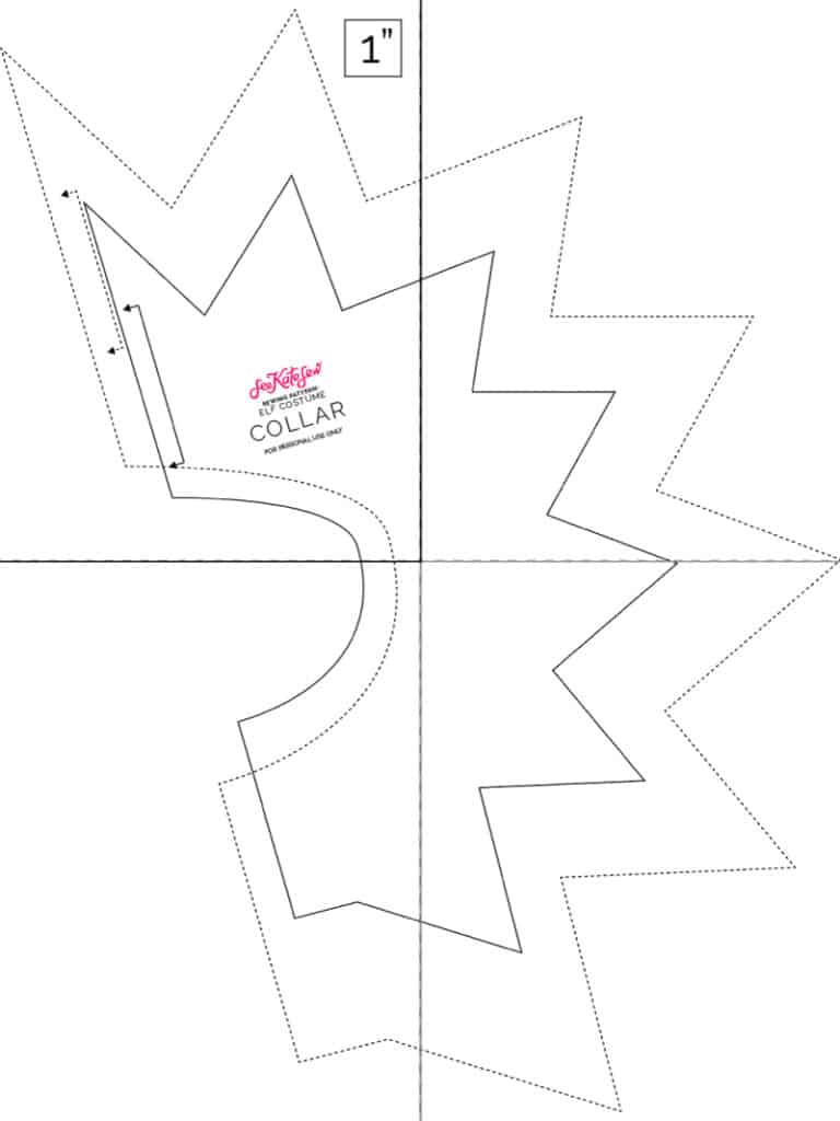 Diy Elf Costume Elf On The Shelf Kids And Adult - See Kate Sew throughout Printable Elf On The Shelf Clothes Template