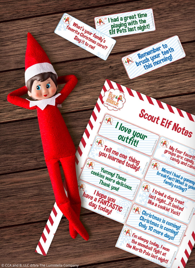 Download Free Printable Elf On The Shelf Notes | The Elf On The Shelf within Printable Notes From Elf On The Shelf