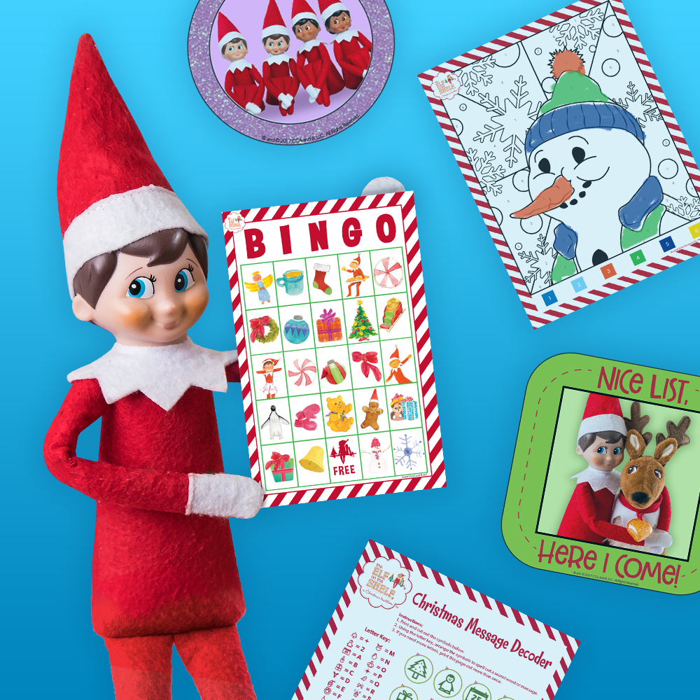 Download Printable Elf On The Shelf Activities | The Elf On The Shelf throughout Elf on the Shelf Free Printable