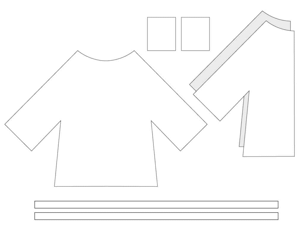 Elf On The Shelf Bathrobe Pattern - See Kate Sew with regard to Printable Elf on the Shelf Clothes Template