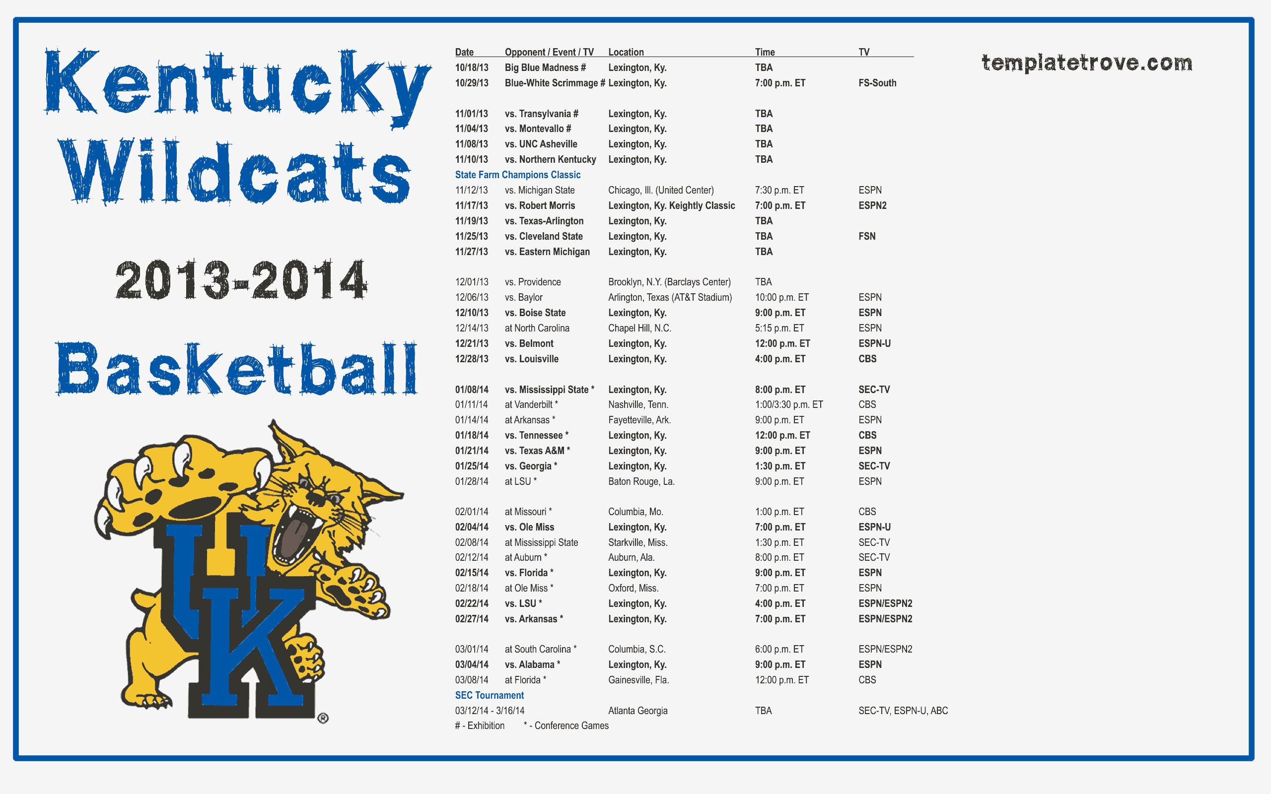 🔥 [50+] Nc State Basketball Schedule Wallpapers | Wallpapersafari inside Ky Men&amp;amp;#039;s Basketball Schedule Printable
