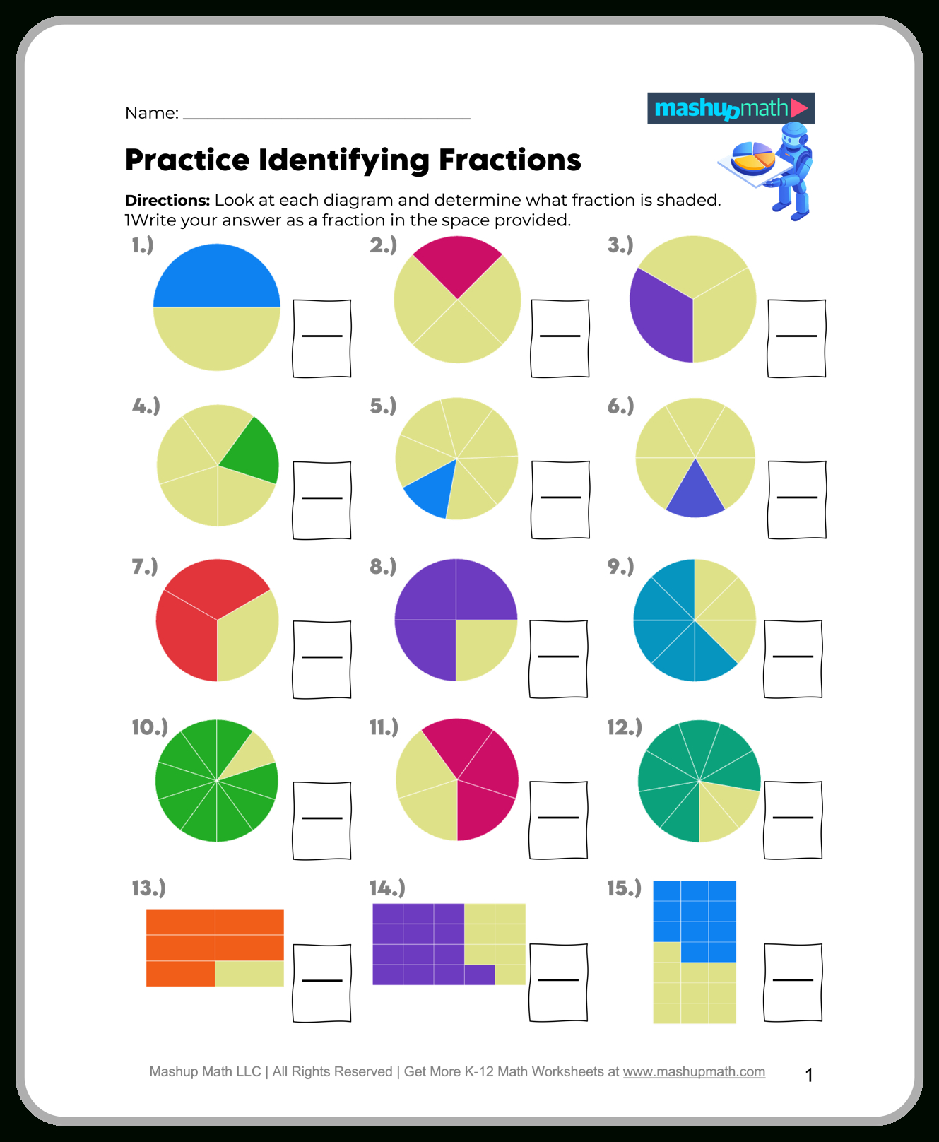 Free 4Th Grade Math Worksheets—Printable — Mashup Math with Math For 4th Graders Printable Worksheets