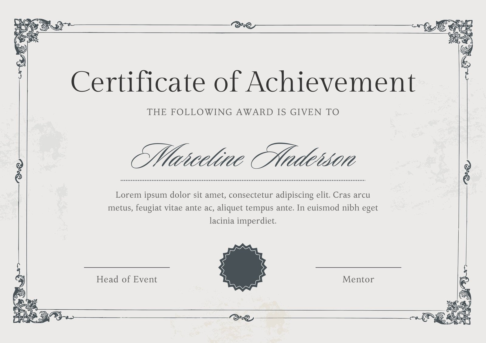 Free, Custom Printable Certificate Of Completion Templates | Canva in Free Printable Certificate Of Completion