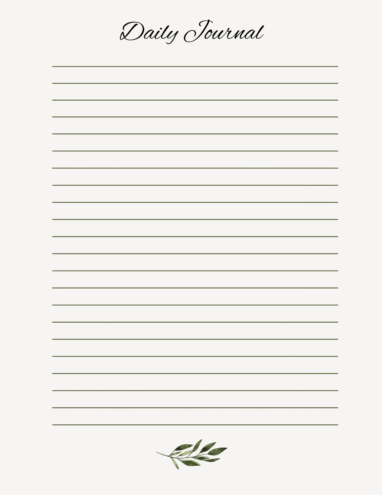 Free Editable And Printable Journal Templates | Canva pertaining to Free Printable Journal Pages For Adults