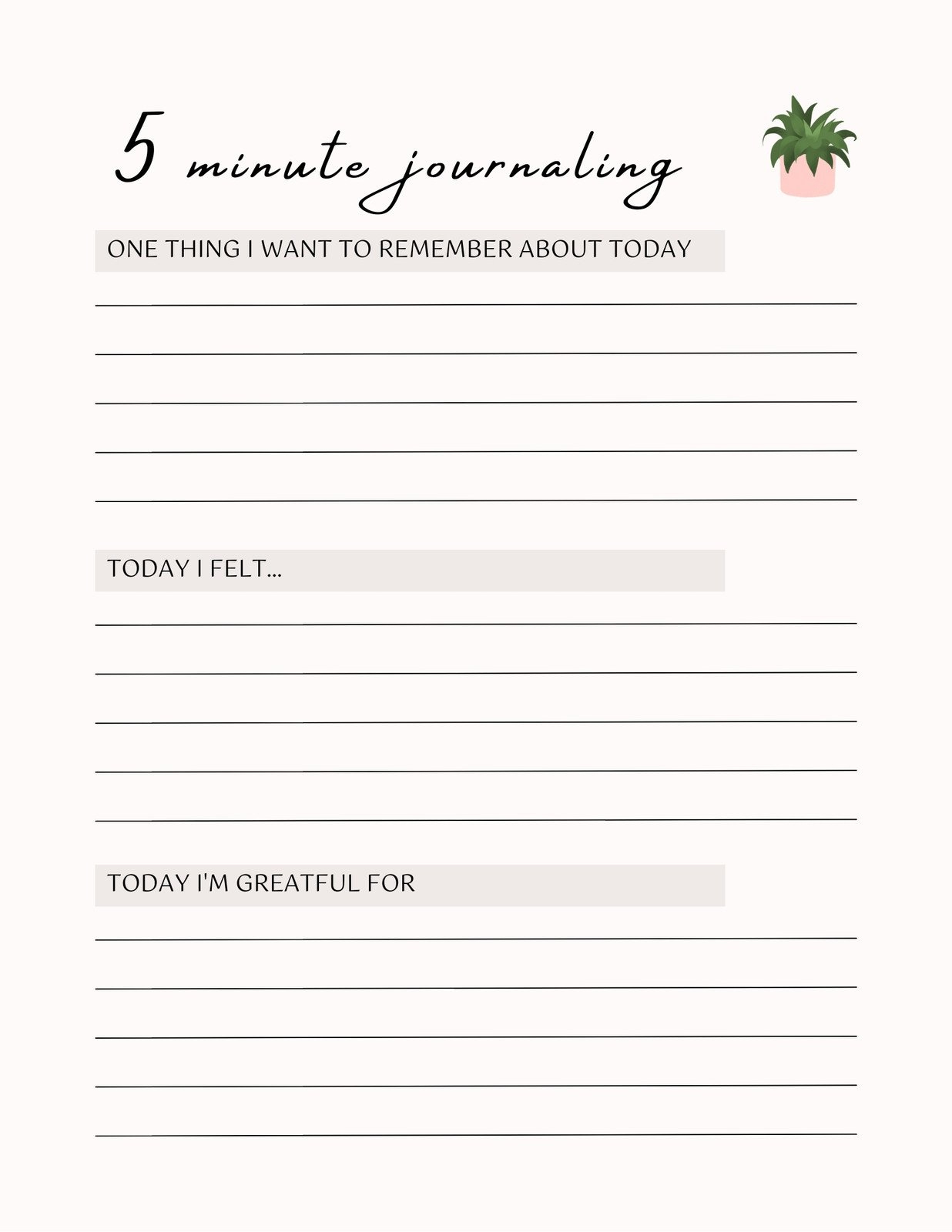 Free Editable And Printable Journal Templates | Canva within Free Printable Journal Pages For Adults