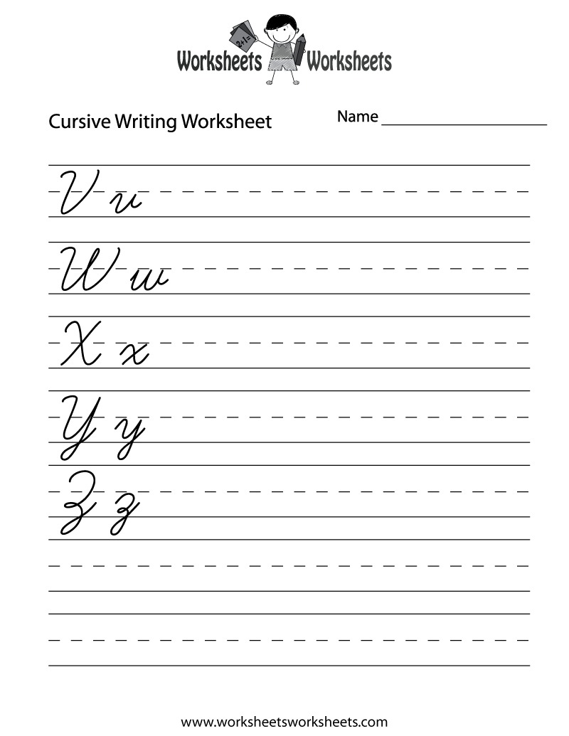 Free! - Free Cursive Handwriting Practice Sheets - Children In inside Printable Free Cursive Writing Worksheets