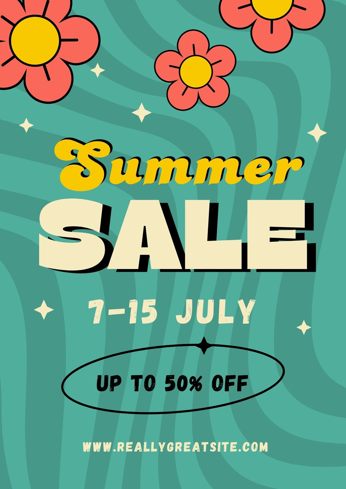 Free Printable, Customizable Sale Flyer Templates | Canva regarding Create A Free Flyer Printable