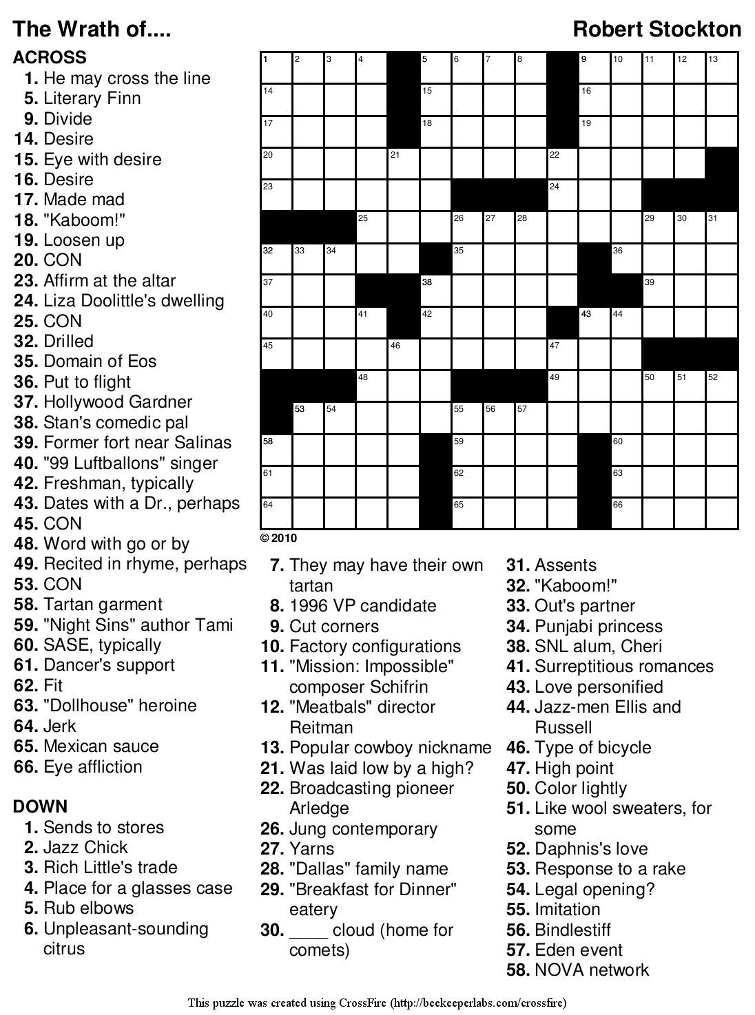 Free Printable Easy Crossword Puzzles For Beginners - Worksheets regarding Dell Easy Crossword Puzzles Printable