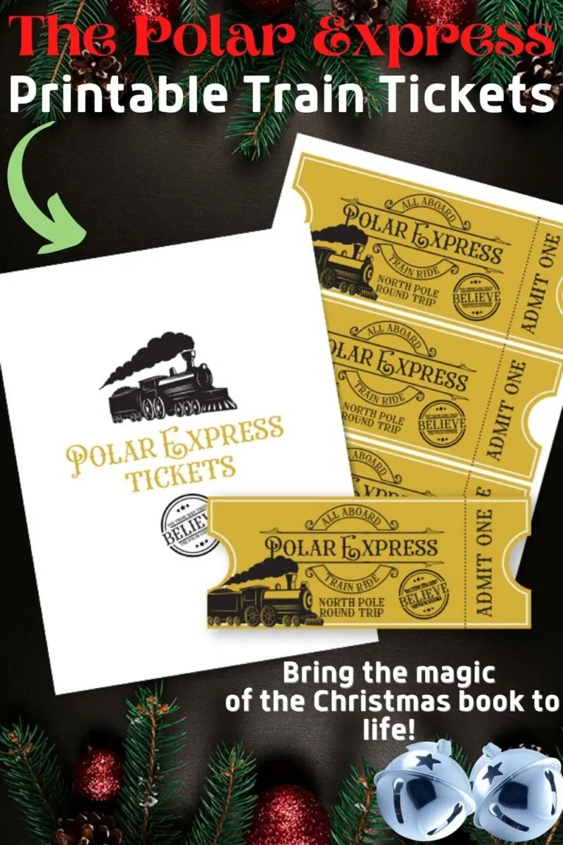 Free Printable Polar Express Train Tickets Pdf with regard to Printable Train Tickets For Polar Express