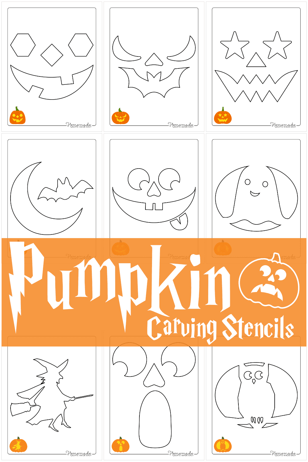 Free Printable Pumpkin Carving Stencils &amp;amp; Templates For Halloween throughout Free Printable Halloween Pumpkin Designs