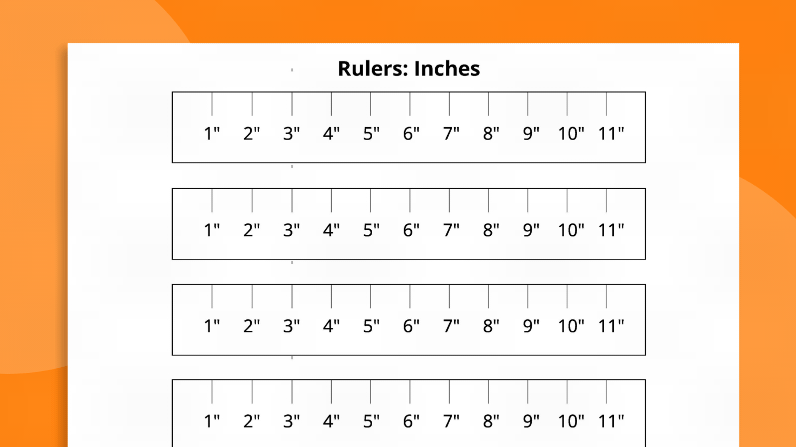 Free Printable Ruler Bundle pertaining to Printable Ruler in Inches and Centimeters