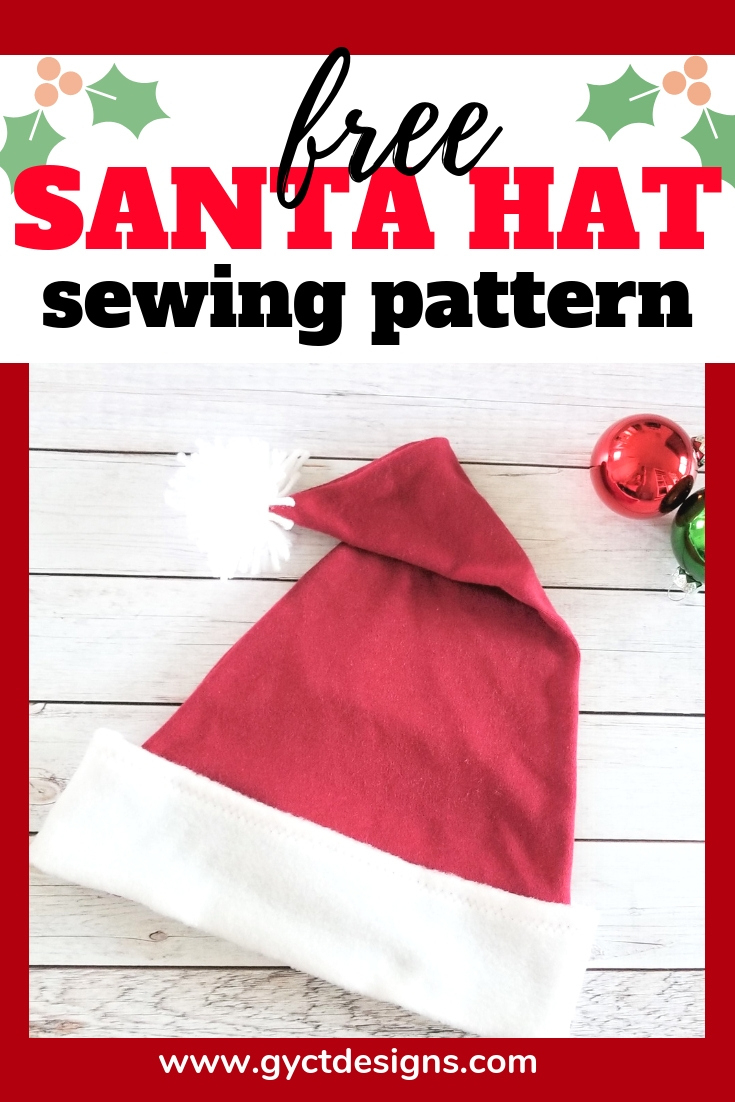 Free Santa Hat Pattern | Sew Simple Home within Printable Santa Hat Sewing Pattern