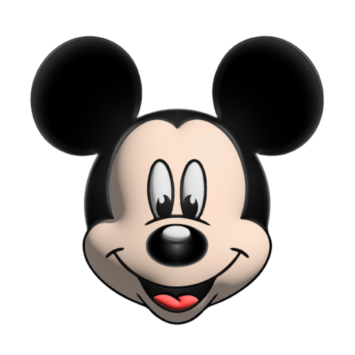 Free Smiling Mickey Mouse Clipart Template To Edit Online throughout Printable Mickey Mouse Face Images