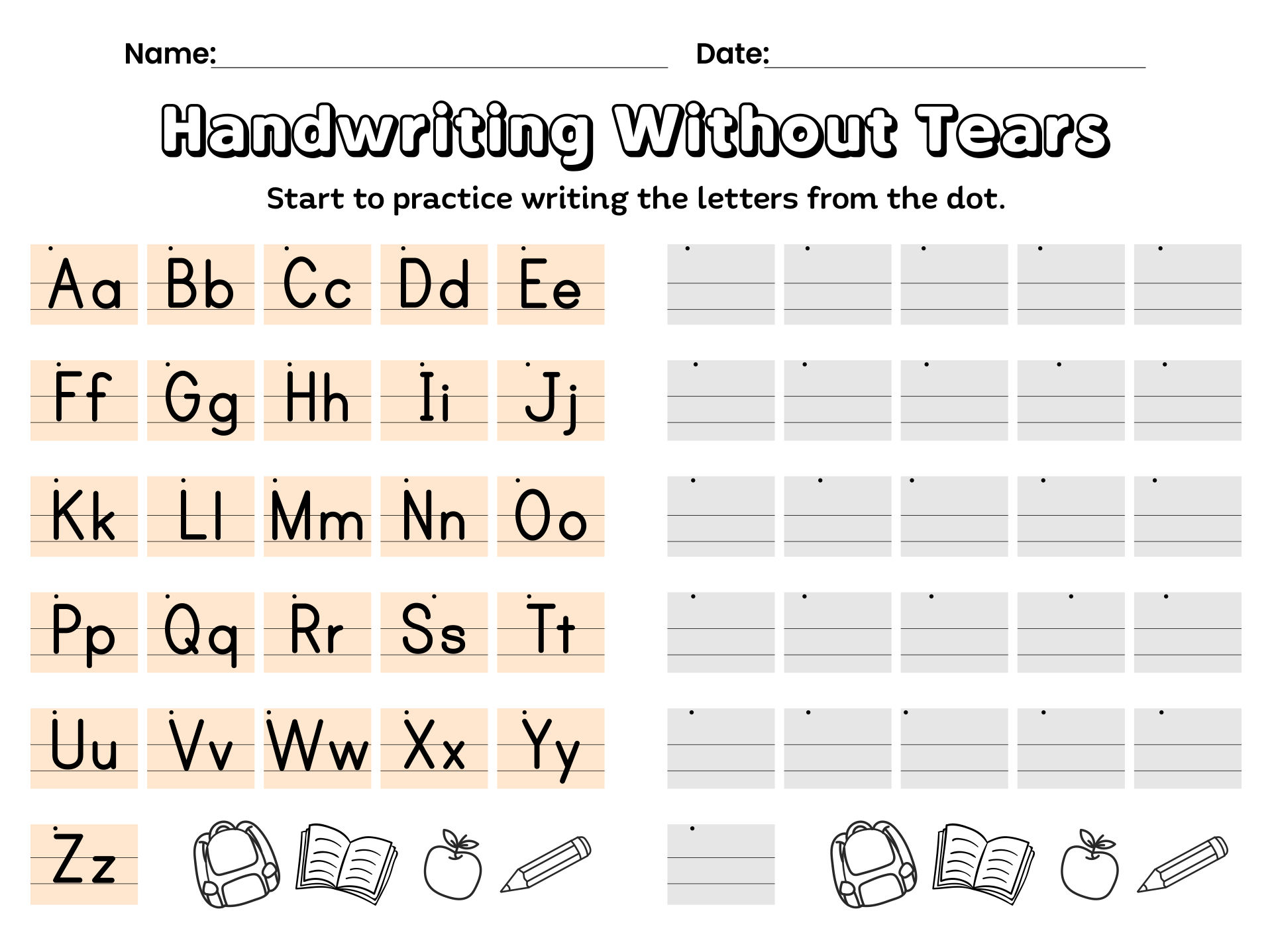 Handwriting Without Tears Tracing Worksheets - Worksheets Library with Handwriting Without Tears Printables Free