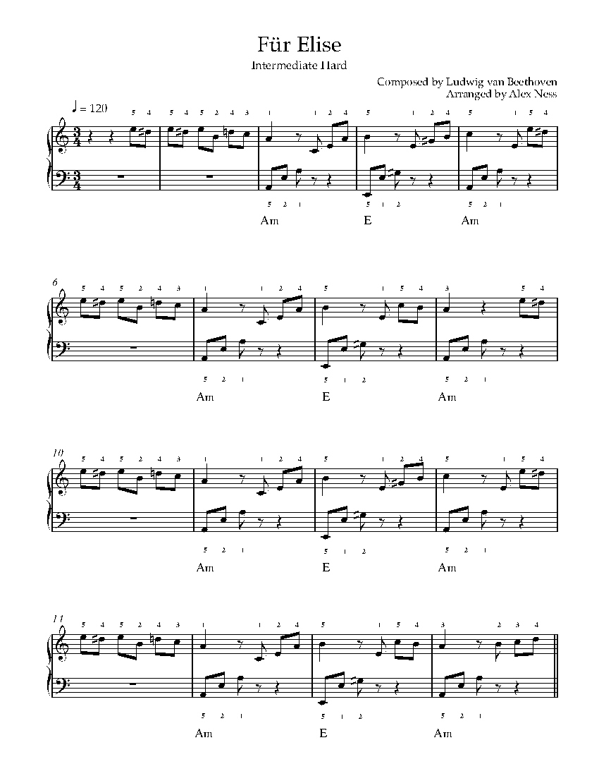 How To Play Für Eliseludwig Van Beethoven On Piano intended for Printable Fur Elise Piano Sheet Music