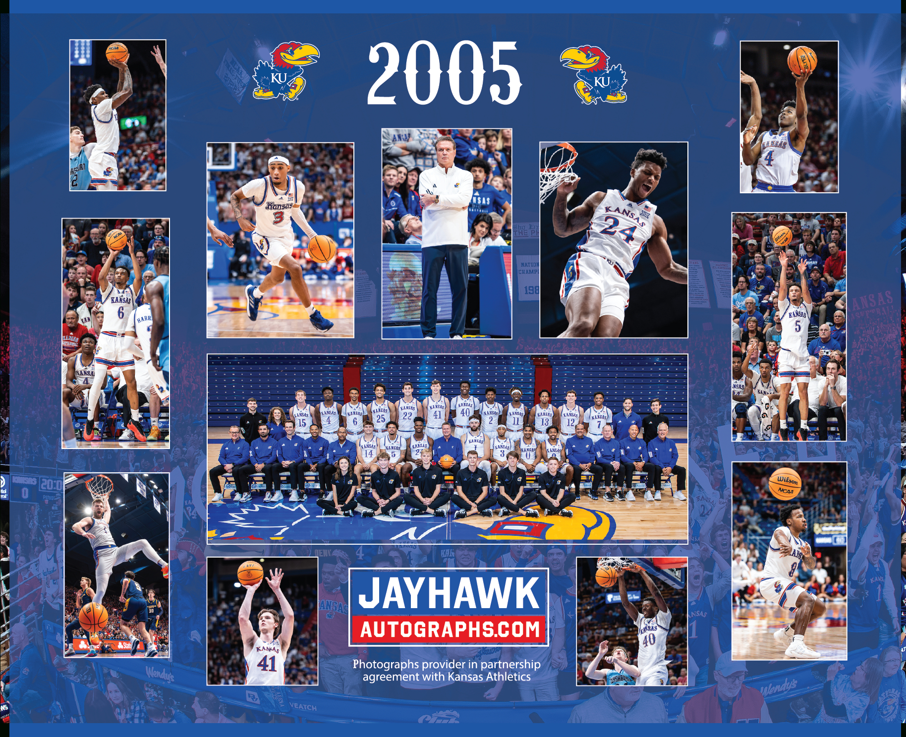 Jayhawk Autographs - Buy 2025 Kansas Men'S Basketball Calendar pertaining to Printable Ku Men'S Basketball Schedule