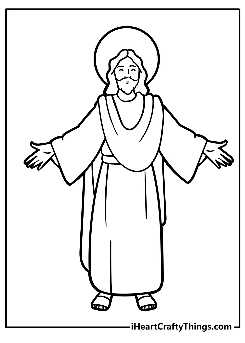 Jesus Coloring Pages (100% Free Printables) throughout Free Printable Pictures Of Jesus