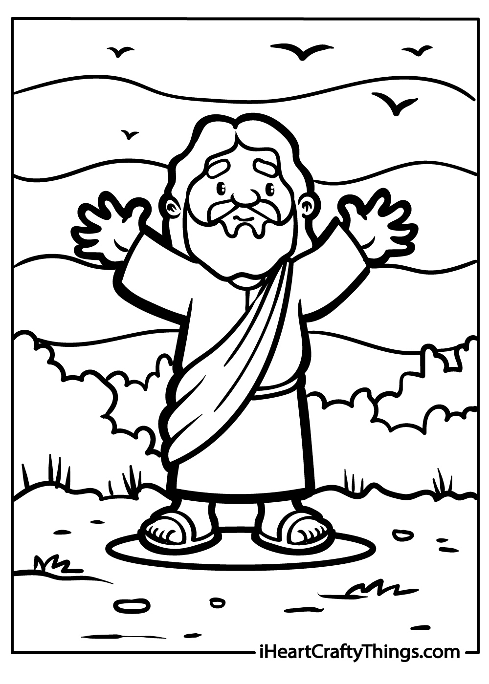 Jesus Coloring Pages (100% Free Printables) with Free Printable Pictures of Jesus