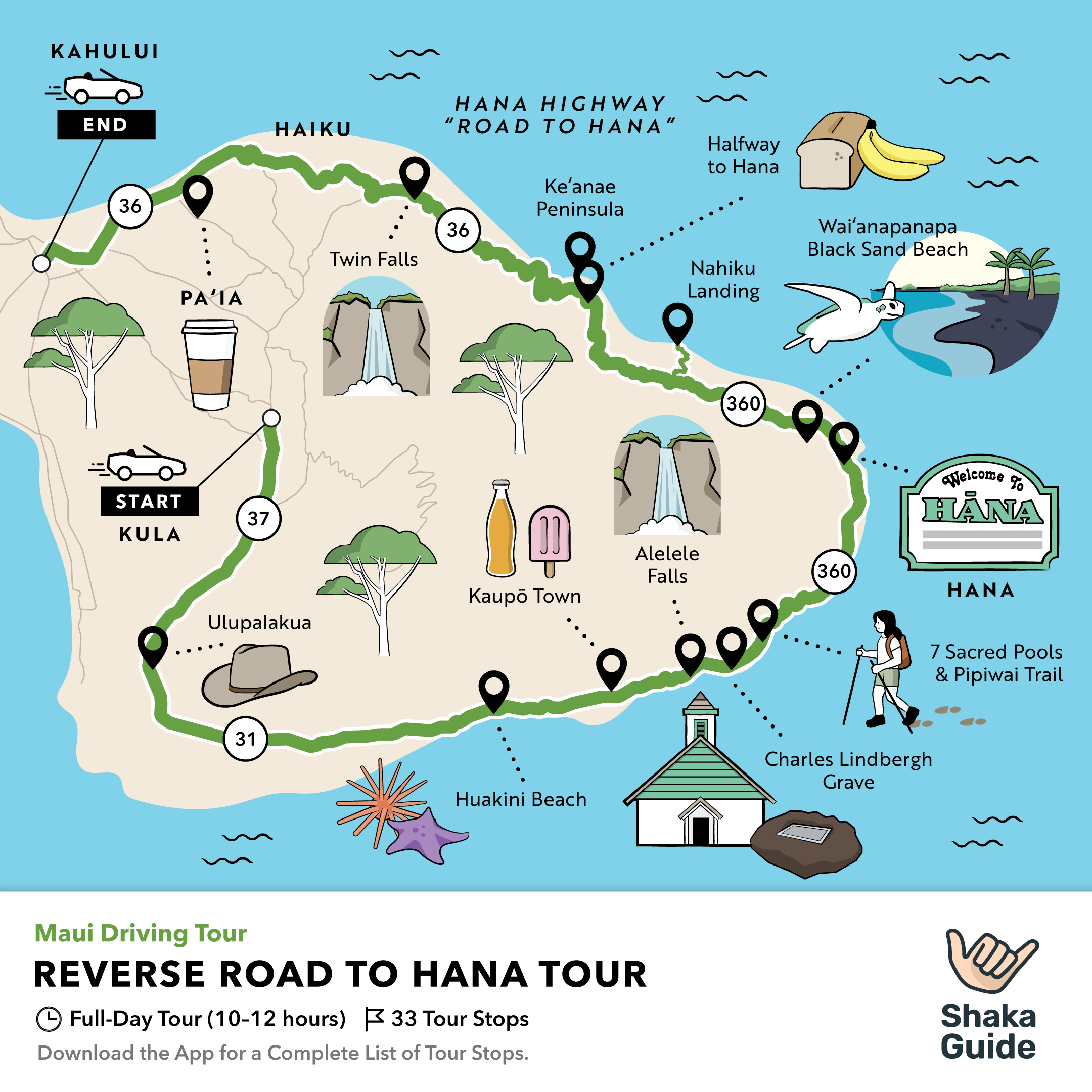 Maui Maps - 8 Maui Maps: Regions, Roads + Points Of Interest regarding Printable Tourist Map Of Maui