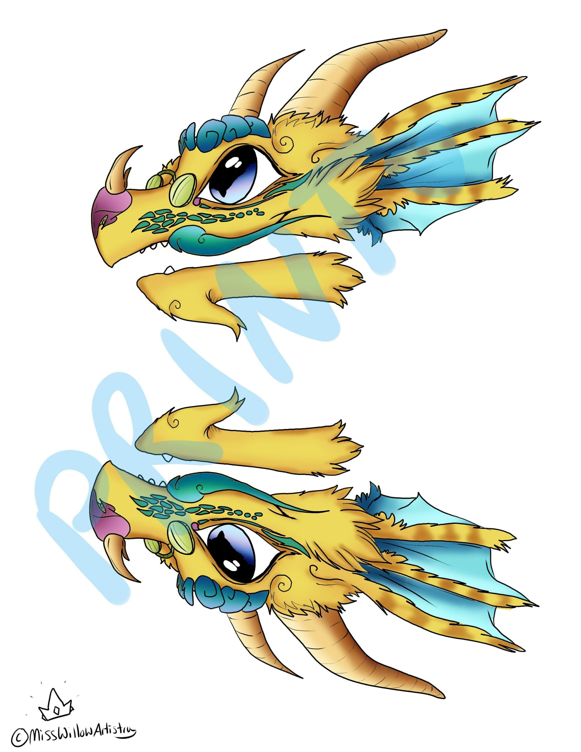 Mini Printable Paper Dragon Puppet Template Base Pattern - Etsy.de for Paper Dragon Puppet Ideas Printable