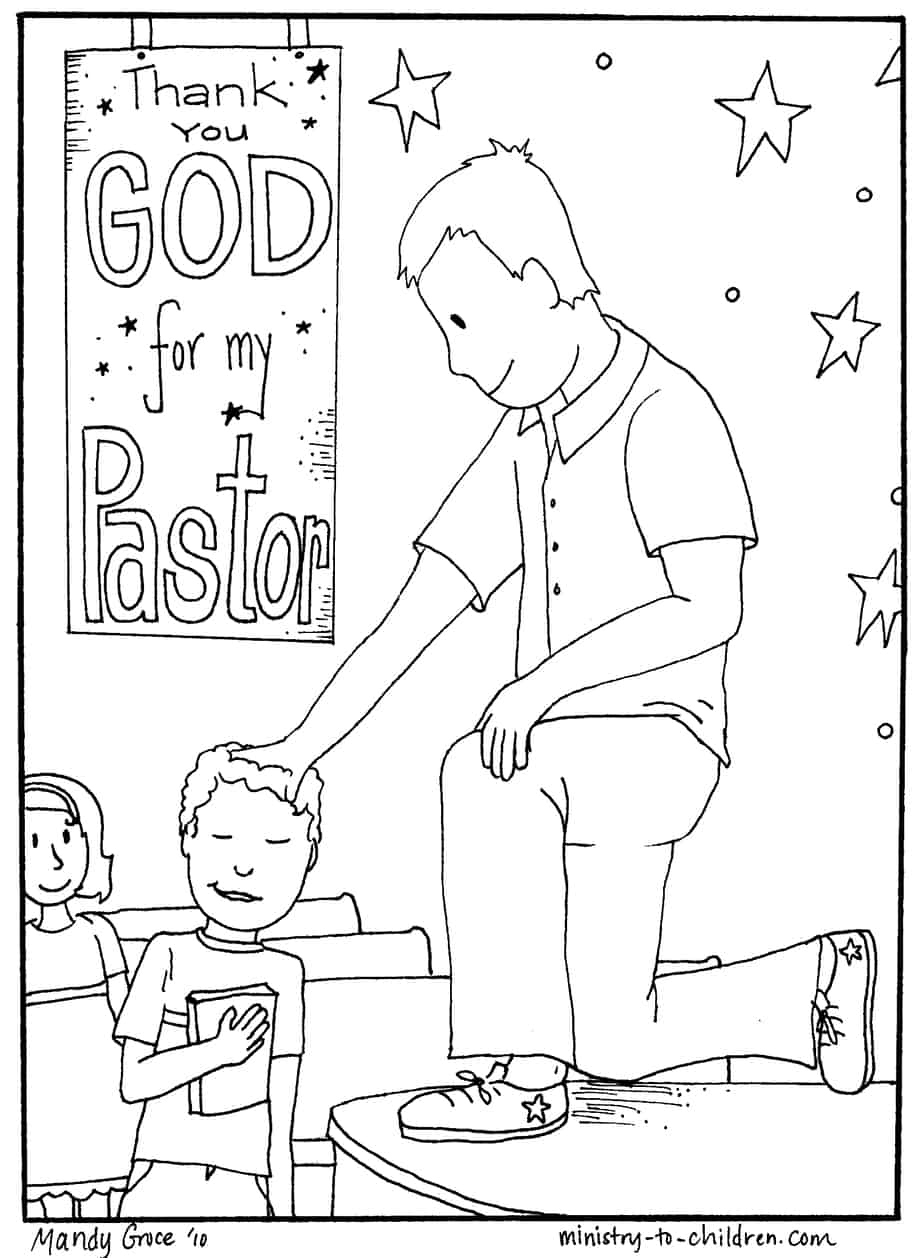Pastor Appreciation Coloring Page - Free Printable Pdf Thank You within Free Printable Pastor Appreciation Cards