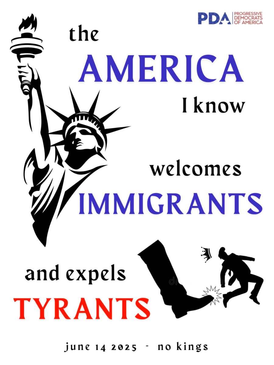 Pda Posters For Saturday'S No Kings Demonstrations – Download And for No Kings Protest Signs Printable