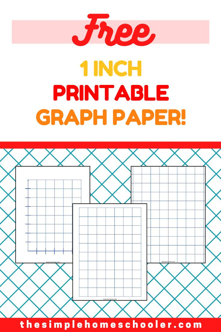 Precise 1 Inch Graph Paper Templates: Free &amp;amp; Printable - The intended for Printable 1 Inch Graph Paper