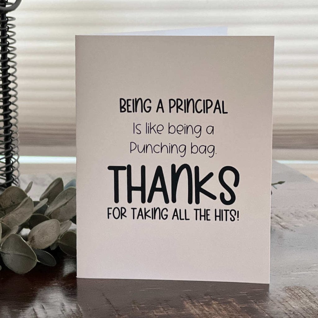 Principal Card Ideas - Sunshine And Rainy Days intended for Free Printable Principal Appreciation Cards