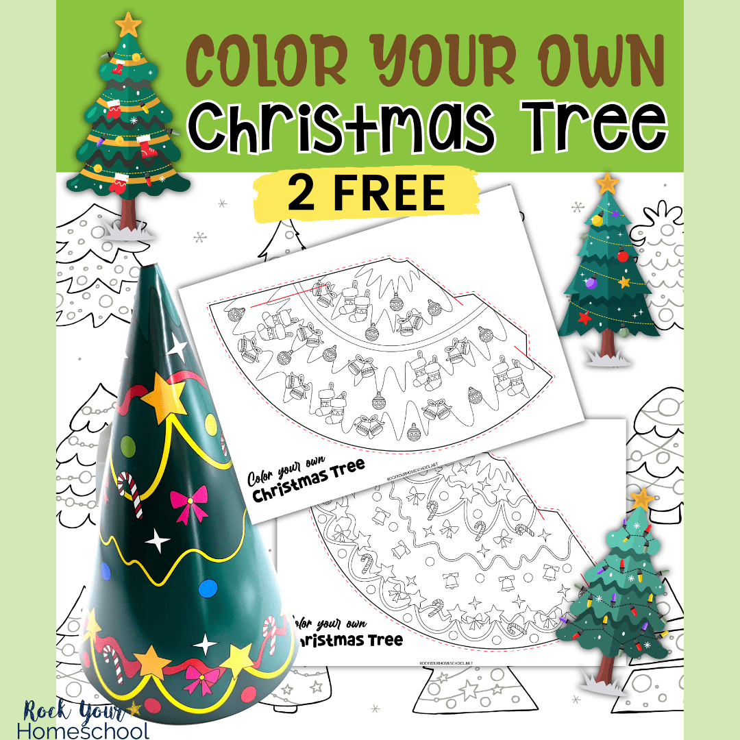 Printable 3D Christmas Tree Template For Diy Holiday Fun (2 Free pertaining to Printable 3D Paper Christmas Tree Template