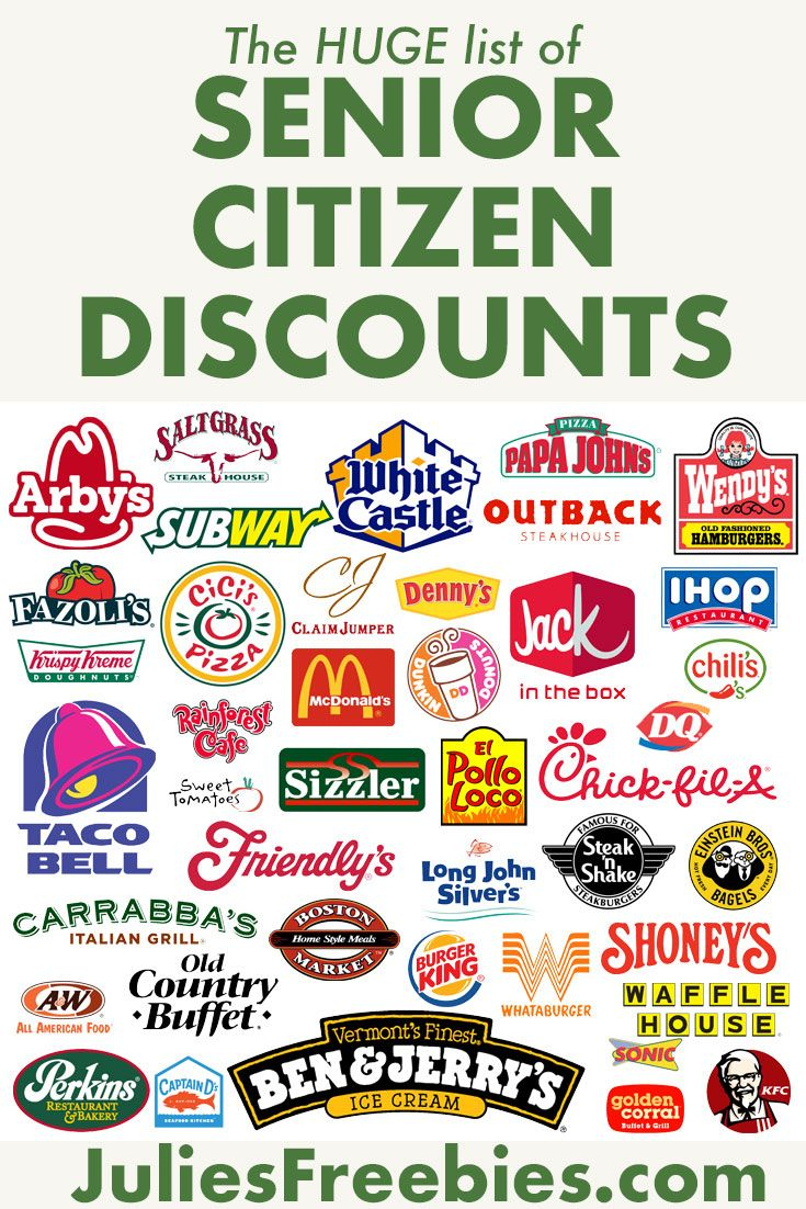 Printable List Of Senior Citizen Discountsstate - Printable in Printable List of Senior Citizen Discounts By State