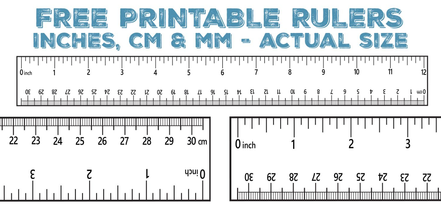 Printable Ruler - Free Accurate Ruler Inches, Cm, Mm - World Of intended for Printable Ruler In Inches And Centimeters